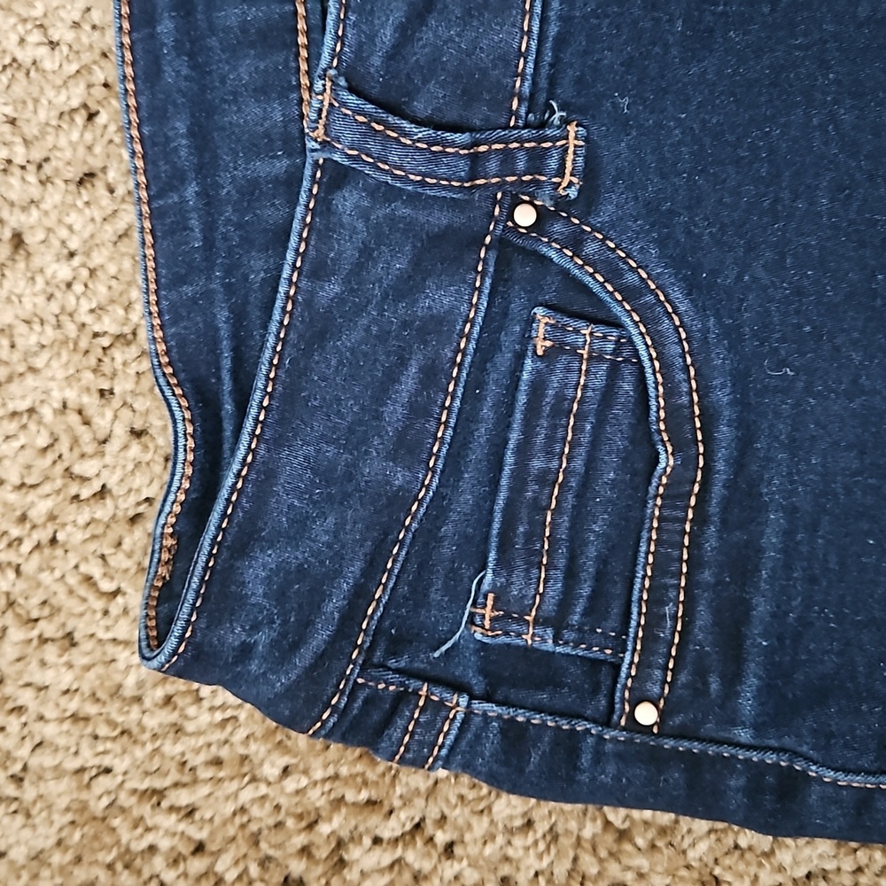 Dark denim skinny jeans - Picture 3 of 7